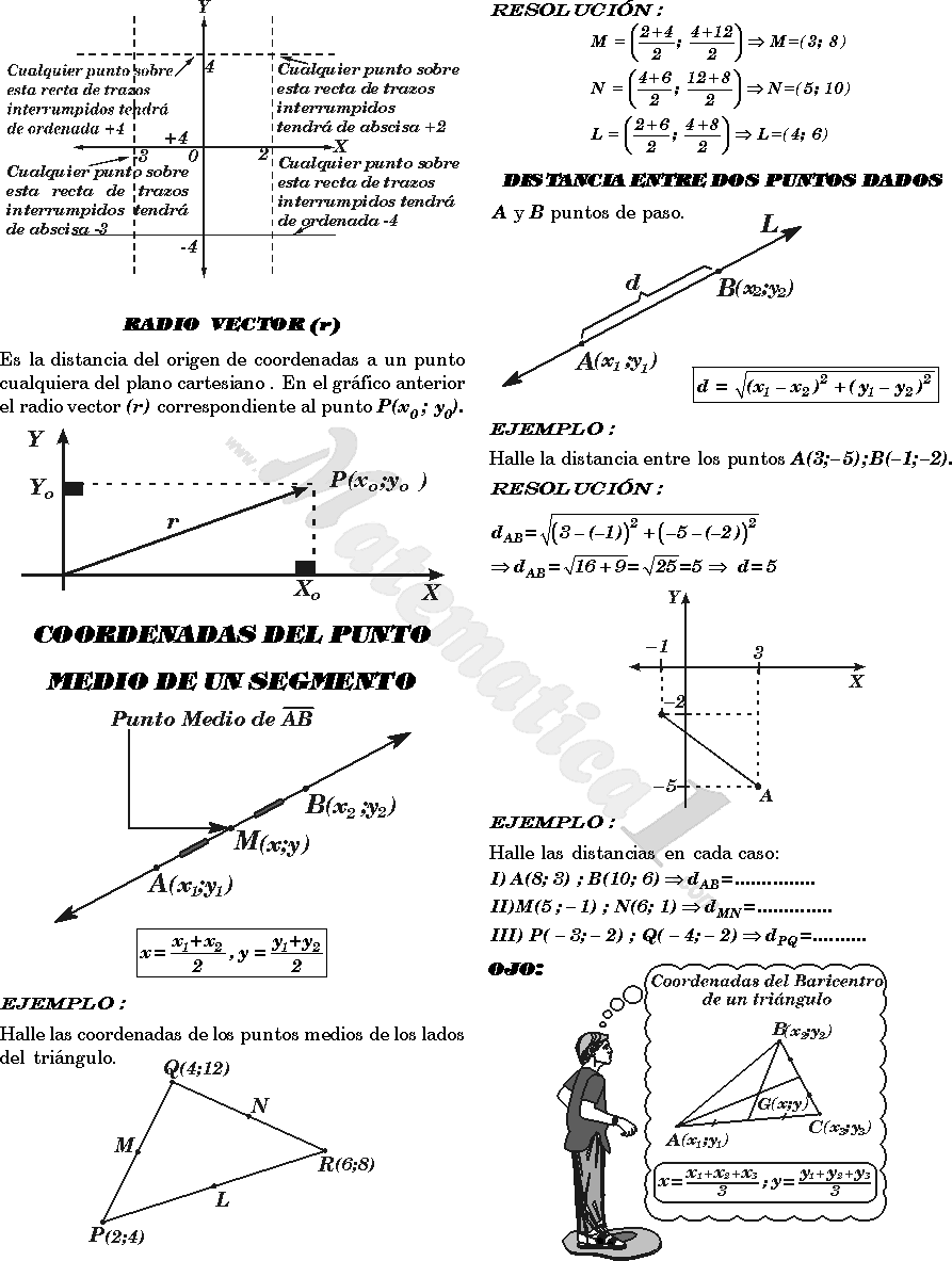 geometria analitica ejercicios resueltos